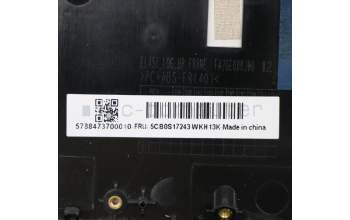 Lenovo 5CB0S17243 Tastatur inkl. Topcase C81NDGRY FP W/BLKB CZ-SK