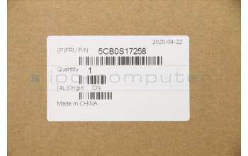 Lenovo 5CB0S17258 C-Cover with keyboard,UK English,Copper,Backlight,Fingerprint