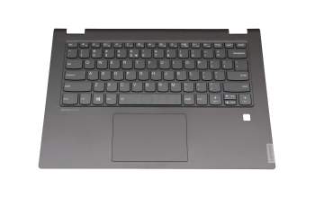 5CB0S17320 Original Lenovo Tastatur inkl. Topcase US (englisch) grau/grau mit Backlight US International