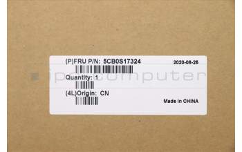 Lenovo 5CB0S17324 Tastatur inkl. Topcase C81N6 PLBLK FPBL AR-E