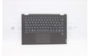 Lenovo 5CB0S17329 Tastatur inkl. Topcase C81N6 PLBLK FPBL ITA