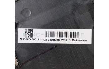 Lenovo 5CB0S17345 Tastatur inkl. Topcase C81N6 PLBLK FPBL CZ-SK