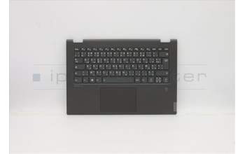 Lenovo 5CB0S17347 Tastatur inkl. Topcase C81N6 PLBLK FPBL AR-FR