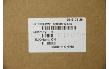 Lenovo 5CB0S17455 C-Cover with keyboard,Italian,Grey,Backlight,FingerPrint