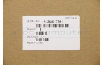 Lenovo 5CB0S17551 Tastatur inkl. Topcase C81N6 PLGRY NFPNBL SPN
