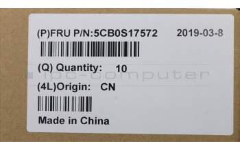 Lenovo 5CB0S17572 COVER STRIP COVER C 81N5_BLACK