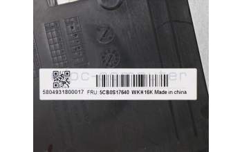 Lenovo 5CB0S17640 Tastatur inkl. Topcase C81N5BLK FPNBLKB US