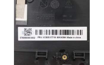 Lenovo 5CB0S17719 Tastatur inkl. Topcase C81N5GRY FPBLKB NORDI