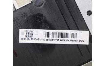 Lenovo 5CB0S17736 Tastatur inkl. Topcase C81N5GRY NFPBLKB INT\'E