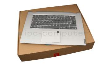 5CB0S17816 Original Lenovo Tastatur inkl. Topcase DE (deutsch) grau/silber