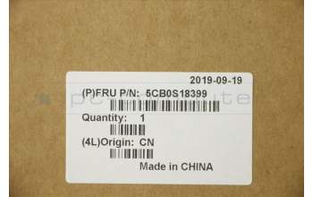 Lenovo 5CB0S18399 Tastatur inkl. Topcase C81N7 PG NBLKB_US