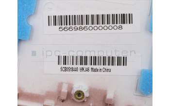 Lenovo 5CB0S18440 Tastatur inkl. Topcase C81N7 SP NBLKB_UK