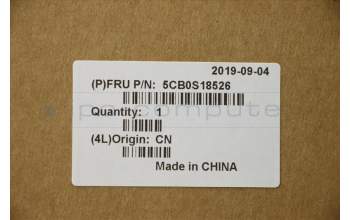 Lenovo 5CB0S18526 Tastatur inkl. Topcase C81N7 PG BLKB_INT\'E