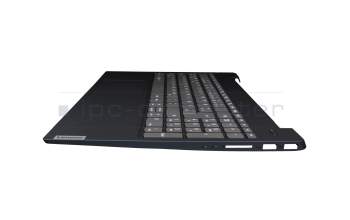 5CB0S18710 Original Lenovo Tastatur inkl. Topcase DE (deutsch) grau/blau