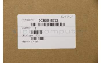 Lenovo 5CB0S18722 Tastatur inkl. Topcase C81N8 BLK BLKB_US