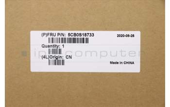 Lenovo 5CB0S18733 Tastatur inkl. Topcase C81N8 BLK BLKB_ITA