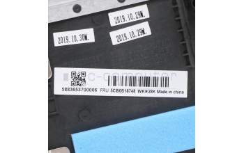 Lenovo 5CB0S18748 Tastatur inkl. Topcase C81N8 BLK BLKB_BUL