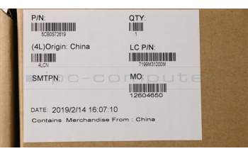 Lenovo 5CB0S72619 Tastatur inkl. Topcase ASM_GR L 81C4 IG