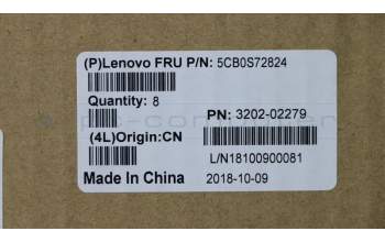Lenovo 5CB0S72824 COVER Hinge cover B 81HY BW U+L