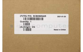 Lenovo 5CB0S95425 COVER FRU COVER C_COVER_FP_EP_SUB_ASSY