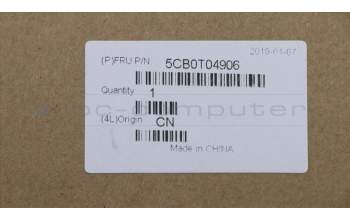 Lenovo 5CB0T04906 Tastatur inkl. Topcase C 81JS IG W/KB ND