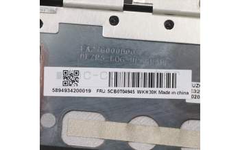 Lenovo 5CB0T04945 Tastatur inkl. Topcase C 81JS IG W/KB US INT\'E