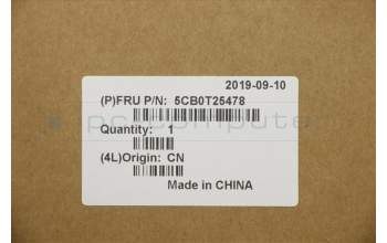 Lenovo 5CB0T25478 Tastatur inkl. Topcase ASM C 81MT SLVN