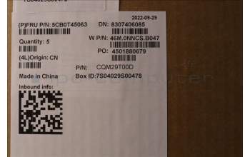 Lenovo 5CB0T45063 Tastatur inkl. Topcase ASM HB B 81M9 SPT 5M