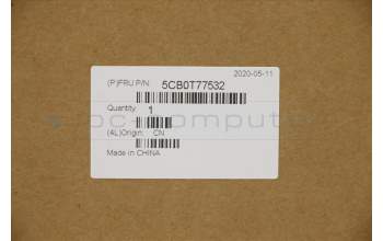 Lenovo 5CB0T77532 Tastatur inkl. Topcase britisch B 81M8