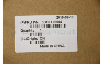 Lenovo 5CB0T79604 Tastatur inkl. Topcase ASM UK B 81MC SPT 5M