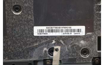 Lenovo 5CB0T79604 Tastatur inkl. Topcase ASM UK B 81MC SPT 5M
