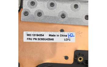 Lenovo 5CB0U42646 Tastatur inkl. Topcase ASM_RU L 81K6 IG