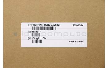 Lenovo 5CB0U42653 Tastatur inkl. Topcase ASM_UK L 81K6 IG