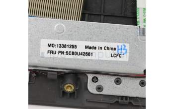 Lenovo 5CB0U42661 Tastatur inkl. Topcase ASM_FR L 81K6 IG