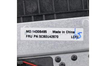 Lenovo 5CB0U42670 Tastatur inkl. Topcase ASM_GK L 81RG IG