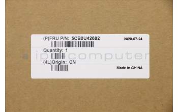Lenovo 5CB0U42682 C-Cover with keyboard,Czech,Iron Grey,Non_Backlight