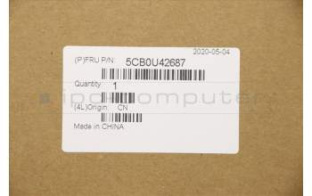 Lenovo 5CB0U42687 Tastatur inkl. Topcase ASM_FR L 81RG IG