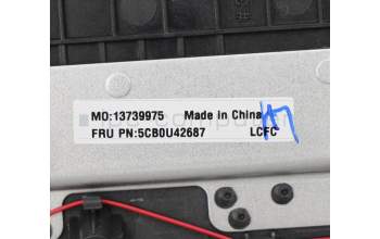 Lenovo 5CB0U42687 Tastatur inkl. Topcase ASM_FR L 81RG IG