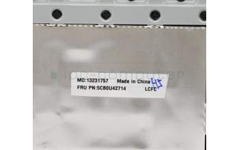 Lenovo 5CB0U42714 Tastatur inkl. Topcase ASM_GK L 81SX