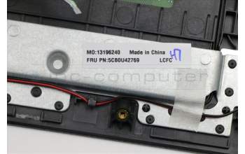 Lenovo 5CB0U42769 Tastatur inkl. Topcase ASM_USA L 81LK BL
