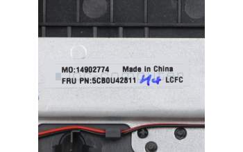 Lenovo 5CB0U42811 Tastatur inkl. Topcase ASM_IT L 81LL BL
