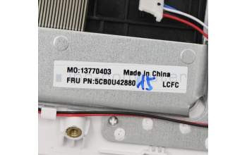 Lenovo 5CB0U42880 Tastatur inkl. Topcase ASM_SA L 81LG WH