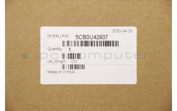 Lenovo 5CB0U42937 Tastatur inkl. Topcase ASM_ND L81Q4 BL_BK