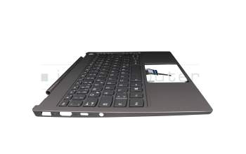 5CB0U43194 Original Lenovo Tastatur inkl. Topcase DE (deutsch) grau/grau mit Backlight