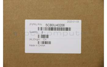 Lenovo 5CB0U43206 C-Abdeckung mit Tastatur, Englisch (US, Euro), Mineralgrau, Hintergrundbeleuchtung