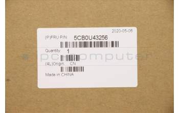 Lenovo 5CB0U43256 C-Cover with keyboard,Hebrew,Mineral Grey,Non_Backlight,Fingerprint