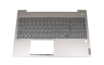 5CB0U43619 Original Lenovo Tastatur inkl. Topcase DE (deutsch) grau/silber mit Backlight