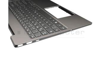 5CB0U43619 Original Lenovo Tastatur inkl. Topcase DE (deutsch) grau/silber mit Backlight