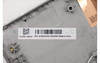 Lenovo 5CB0U43702 Tastatur inkl. Topcase ASM 81T9 w/BL KB NORDI