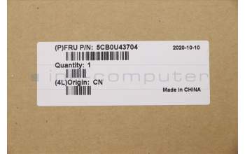 Lenovo 5CB0U43704 Tastatur inkl. Topcase ASM 81T9 w/BL KB BEL